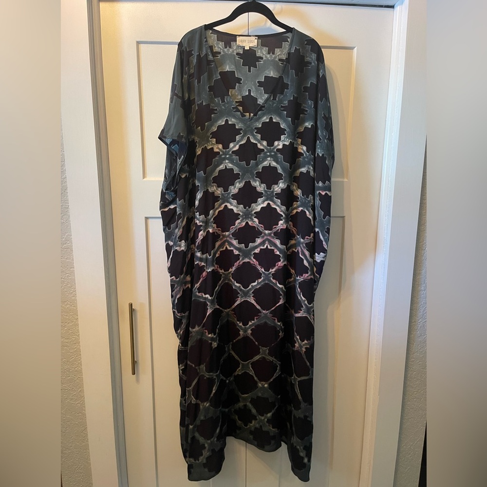 Laura Siegel Silk Caftan
